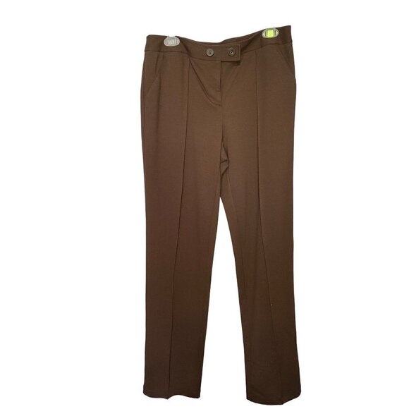 NWOT Attention Brown Dress Pants Size 10 - Picture 1 of 13